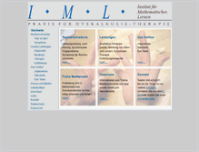 Tablet Screenshot of iml-hamburg.de